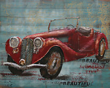 3D Classic Car Vintage Garage Art Wall Murals Wallmount Decoration Decor picture