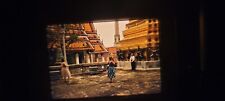 KY18 35MM SLIDE Americana photo Photograph MAN POSES IN JAPANESE TEMPLE picture