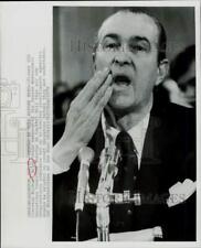 1976 Press Photo Former CIA Director Richard Helms in Washington - kfa14065 picture
