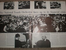 Photo article National Youth Orchestra in financial crisis 1965 picture