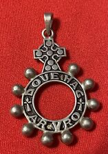 Antique Sterling Silver Finger Rosary  picture