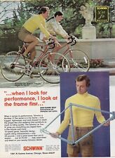 1979 Schwinn Bicycle Ad~ Jean-Claude Killy Ski Champion Frame Performance First picture