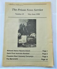Prison News Service No. 25 May-June 1990 Radical Newspaper GRAPO Mumia Abu-Jamal picture