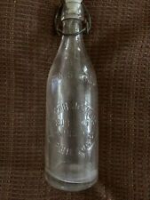  Vintage Jacob Schmidt Beer Bottle with Porcelain Cap picture