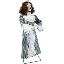 Creepy Dolls Scary Halloween Animated Prop Haunted Horror Vintage Light Sound picture