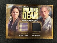 2012 Cryptozoic Walking Dead Lori Grimes Shane Walsh DM03 Dual Patch Card AA picture