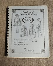 Scarce 1989 Fashionable Pattern Drafting Skirts Construction Ilse Romoth Signed picture