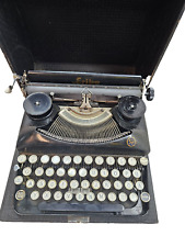 Vintage A. G. vorn. Seidel & Naumann - Dresden Erika Portable Typewriter w/ Case picture