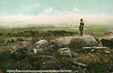 Postcard Gettysburg PA General Warren Statue Little Round Top Wheatfield C. 1909 picture