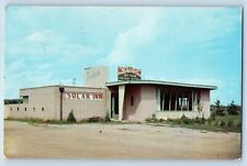 Ames Iowa IA Postcard Solar Inn Highway Exterior Building c1952 Vintage Antique picture