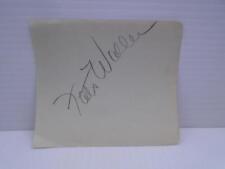 FATS WALLER JAZZ PIANO GREAT ORIG SIGNED AUTO AUTOGRAPH BOOK PAGE  KH picture