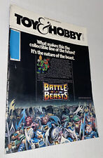 VTG 1980s Toy Hobby Wrld Trade Magazine Battle Beasts JEM Nintendo Konami ADS picture