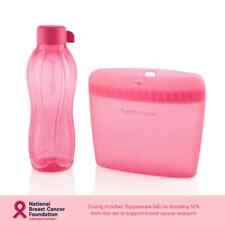 NEW Tupperware PrettyIn Pink Dream Set Silicone Small Bag Large Eco Water Bottle picture