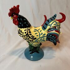 Sharon Neuhaus Poultry In Motion Royal Plumes Rooster Ceramic 16755 picture
