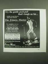 1987 Fitness Master Aerobic Exerciser Ad - Gentle Push-Pull picture