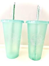 BRAND NEW - Starbucks - Spring 2021 / Earth Day - Cold Cup - Venti - Set of 2 picture