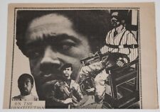 Black Panther Party 1970 Original Manifesto Poster Malcolm X Huey Newton L79 picture