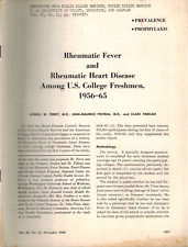 1968 Rheumatic Fever and Heart Disease in US College Freshmen 1956-65 by Perry picture