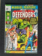 Marvel Feature #1 1st app and origin of Defenders Marvel 1971 FN- picture