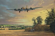 A Welcome Return by Anthony Saunders signed by two B-17 Pilots picture