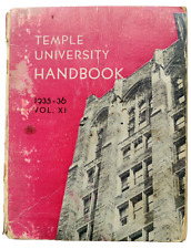 Temple University Handbook 1935 - 1936 Volume 11 picture
