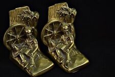 PM Craftsman Country Boy - Wagon Wheel Tom Sawyer Bookends picture