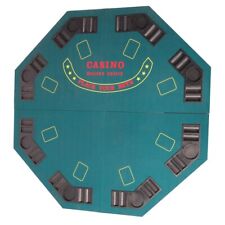 Koreyosh Portable Folding Poker Table Top Texas Holdem Blackjack Casino Games picture