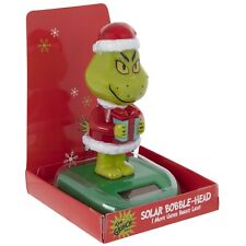 The Grinch Solar Power Bobble Head Nodder Christmas Santa Gift XMAS Holiday NEW picture