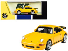 1987 RUF CTR Yellowbird Blossom Yellow 1/64 Diecast Model Car picture