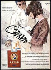 1964 Astor cigarettes Loewe leathergoods store Max Hof art German vtg print ad picture