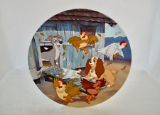 Walt Disney Lady & The Tramp Knowles Collector's Plate 
