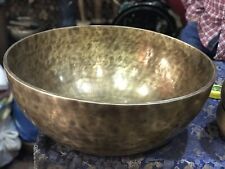 Full Moon Singing Bowl -- 17 inch Moon Standing Bowls Sound Healing Meditation  picture