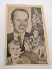 Old USSR Collage postcard 1948 Samoylov Russian MOVIE Star Theater Stalin Prize picture