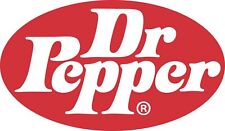 Dr Pepper Throwback Logo Sticker / Vinyl Decal  | 10 Sizes picture