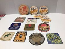 Lot of 15 Vintage Coasters Beer, Bud, Busch, England, Aussie, & More picture