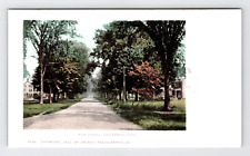Postcard 1902 MA Main Street Scenic Country Road View Northfield Mass picture