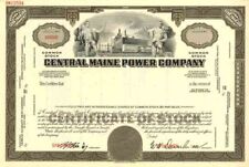 Central Maine Power Co. - Specimen Stock Certificate - Specimen Stocks & Bonds picture