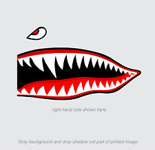 Flying Tigers shark teeth decal sticker 10