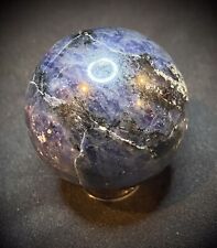 Iolite Sphere With Stand 74 Grams picture