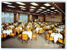Tokyo Japan Postcard Phoenix Room Imperial Hotel Dining Room c1960's Unposted picture