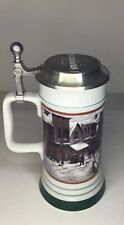 COORS WINTERFEST 1989-90 LIMITED EDITION LIDDED STEIN BREWING CO GOLDEN picture