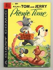Dell Giant Tom and Jerry Picnic Time #1 FN- 5.5 1958 picture