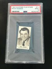 1952 Watford Film Stars #11 ROCK HUDSON Bend of the River PSA 9 MINT picture