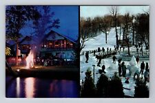 Troy WI-Wisconsin, Alpine Valley Resort, Advertising, Vintage Souvenir Postcard picture