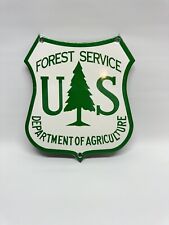 US FOREST SERVICE DEPARTMENT of AGRICULTURE VINTAGE STYLE RETRO METAL SIGN picture