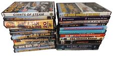 21 Set/Lot DVDs: Steam, Trains, Railway, Locomotion, Route, Trucks, Big Boy picture