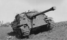 World War Two WW2 WWII Photo Brits Inspect German Jagdpanther Knocked Out   4401 picture