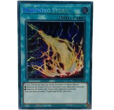 YUGIOH Lightning Storm RA01-EN061 Secret Rare Card 1st Edition NM-MINT picture
