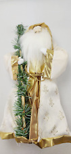 Vintage Christmas Tree Topper Santa 10” NIB never used picture