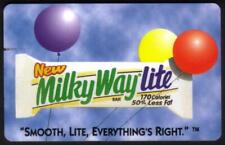 15m Milky Way Lite Candy Bar & Balloons (Colorful) USED Phone Card picture